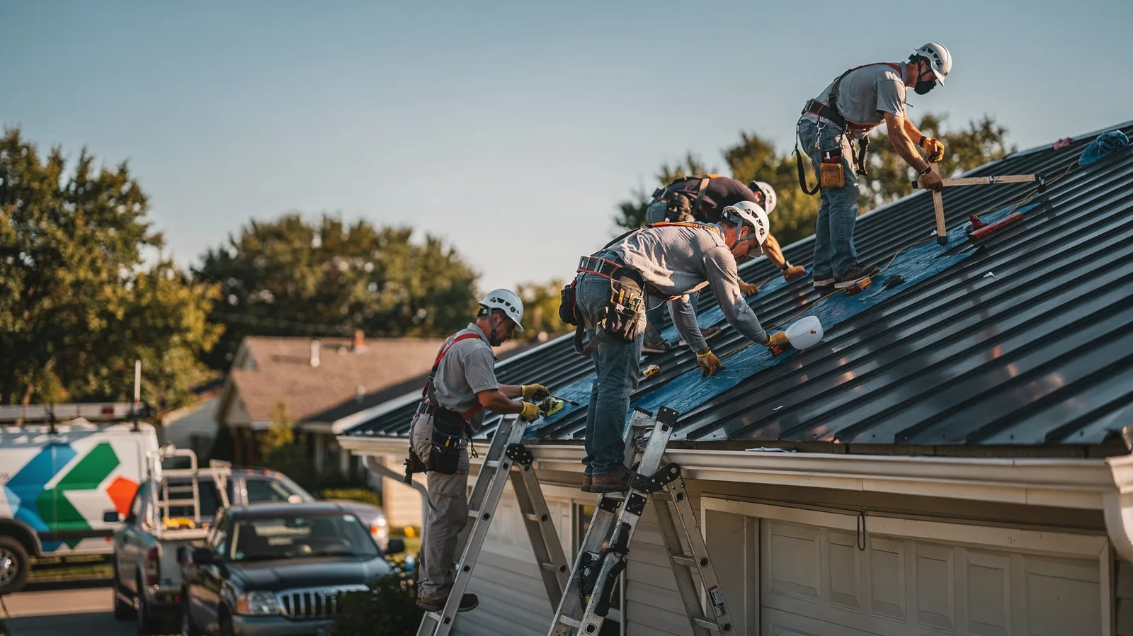 Metal Roof Installation in Saint Helen, MI near me